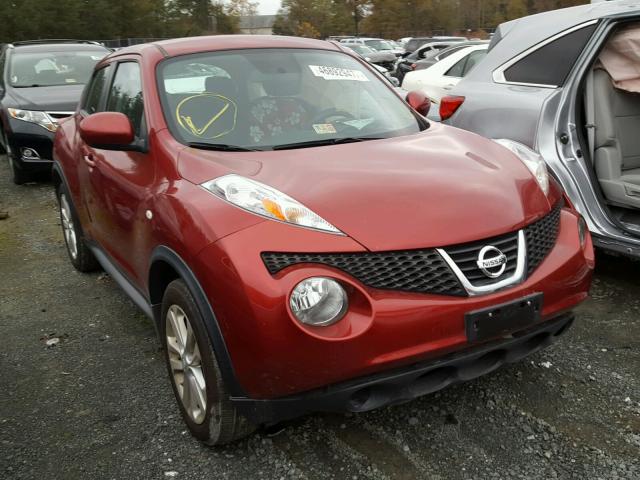 JN8AF5MV2CT125224 - 2012 NISSAN JUKE S RED photo 1