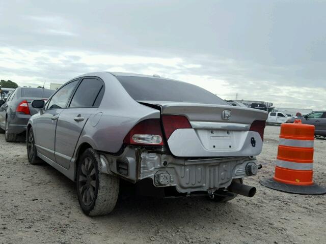 2HGFA1F96BH522795 - 2011 HONDA CIVIC EXL 银色 照片 3