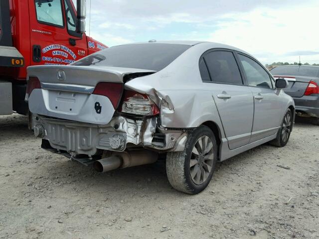 2HGFA1F96BH522795 - 2011 HONDA CIVIC EXL 银色 照片 4