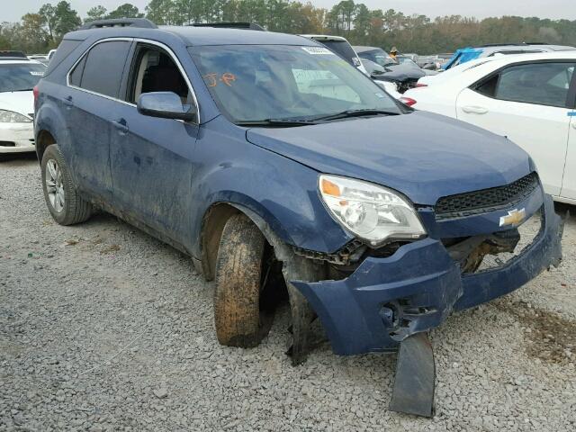 2GNALDEK2C6179268 - 2012 CHEVROLET EQUINOX LT BLUE photo 1