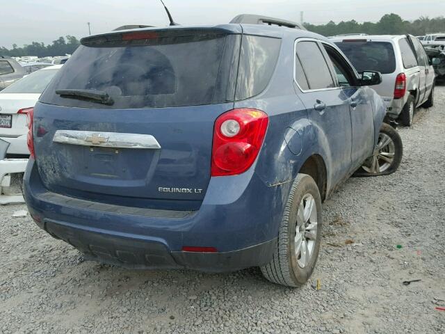 2GNALDEK2C6179268 - 2012 CHEVROLET EQUINOX LT BLUE photo 4