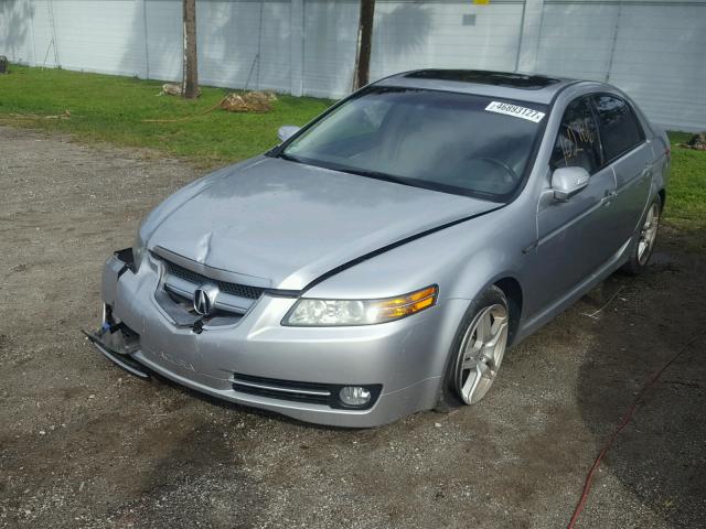 19UUA66298A035377 - 2008 ACURA TL SILVER photo 2