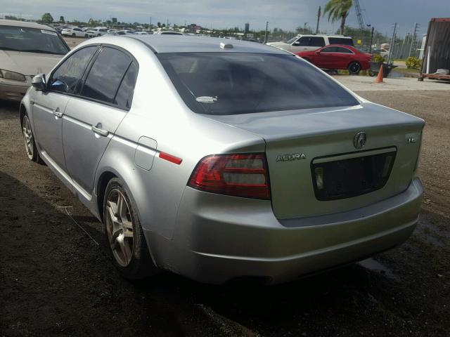 19UUA66298A035377 - 2008 ACURA TL SILVER photo 3