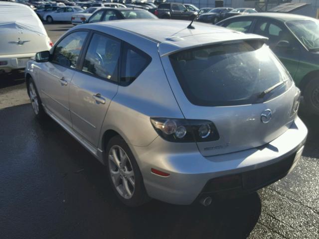 JM1BK344691188581 - 2009 MAZDA 3 S SILVER photo 3