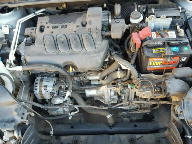 3N1AB6AP0BL647715 - 2011 NISSAN SENTRA 2.0 SILVER photo 7