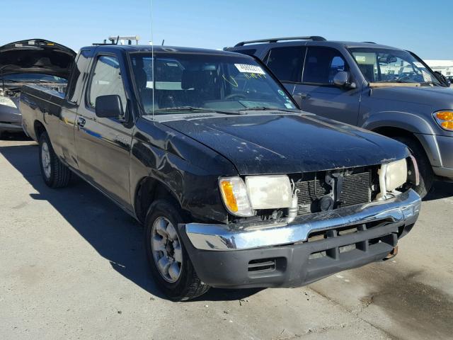 1N6DD26S6YC430293 - 2000 NISSAN FRONTIER K BLACK photo 1