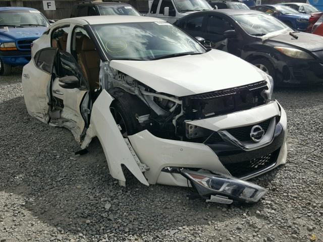 1N4AA6AP8GC392448 - 2016 NISSAN MAXIMA 3.5 WHITE photo 1