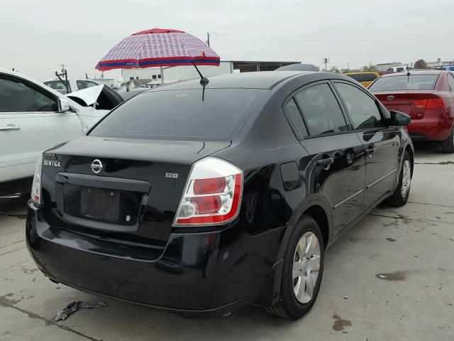 3N1AB61E59L642129 - 2009 NISSAN SENTRA 2.0 BLACK photo 4