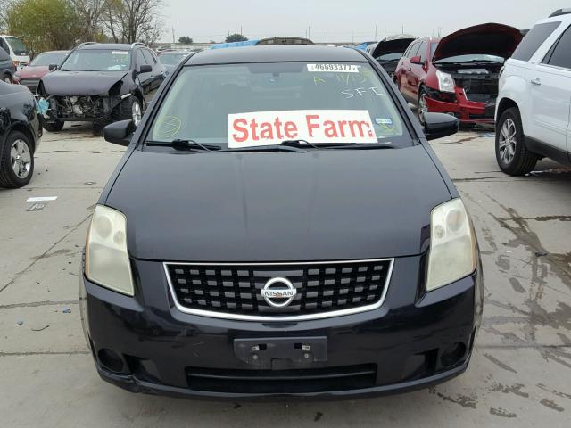 3N1AB61E59L642129 - 2009 NISSAN SENTRA 2.0 BLACK photo 9