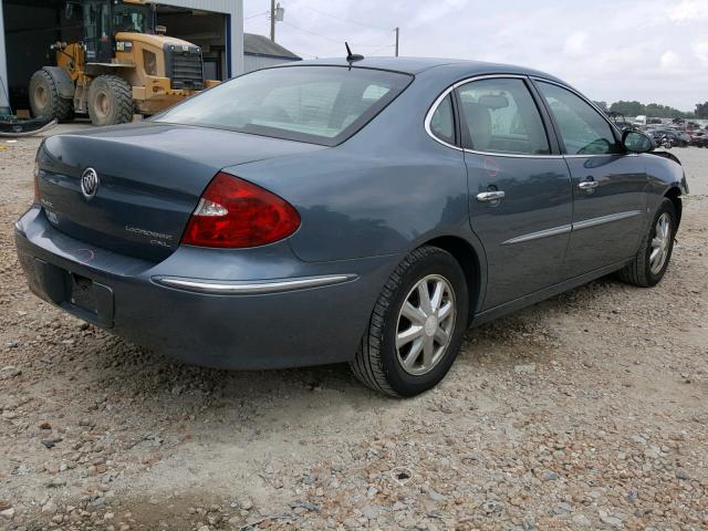 2G4WD582661282879 - 2006 BUICK LACROSSE C BLUE photo 4