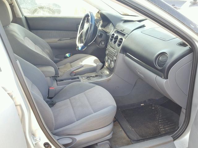 1YVFP80D145N09735 - 2004 MAZDA 6 S SILVER photo 5