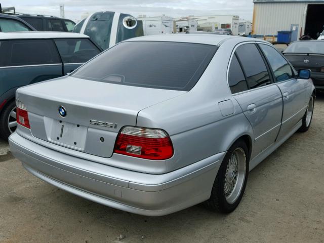 WBADT43421GX21005 - 2001 BMW 525 SILVER photo 4