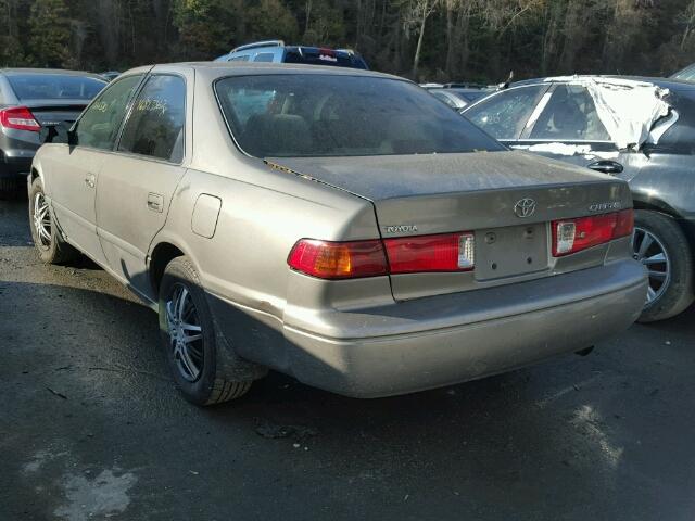 4T1BG22KX1U105438 - 2001 TOYOTA CAMRY CE TAN photo 3