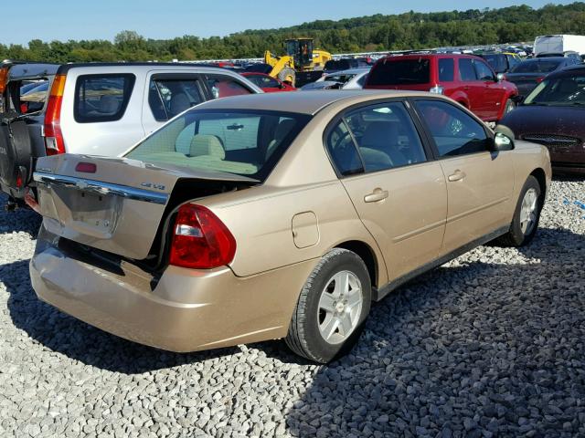 1G1ZT528X4F210972 - 2004 CHEVROLET MALIBU LS ბეჟი ფოტო 4
