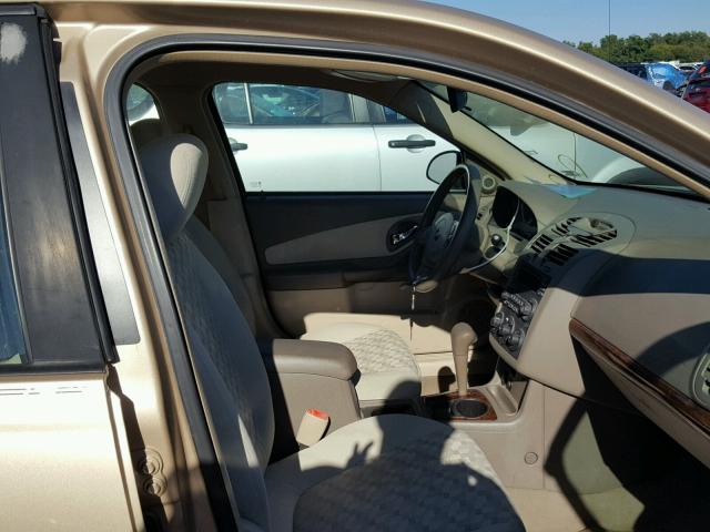 1G1ZT528X4F210972 - 2004 CHEVROLET MALIBU LS ბეჟი ფოტო 5