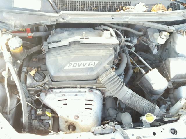 JTEHH20V416013458 - 2001 TOYOTA RAV4 SILVER photo 7