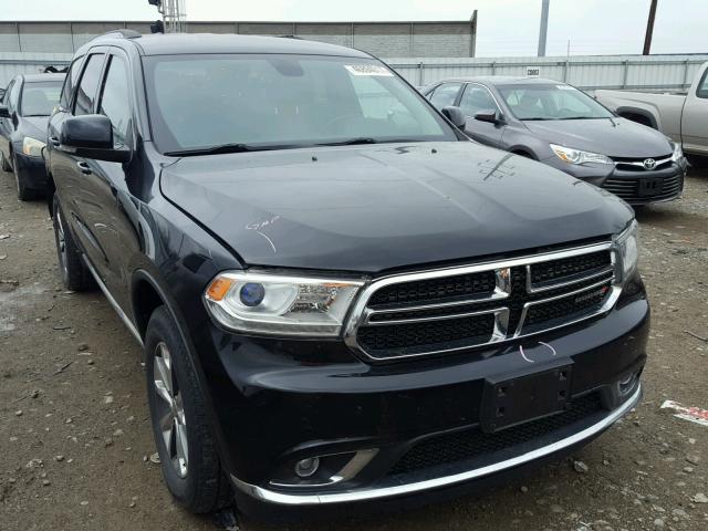 1C4RDJDG0EC551950 - 2014 DODGE DURANGO LI BLACK photo 1