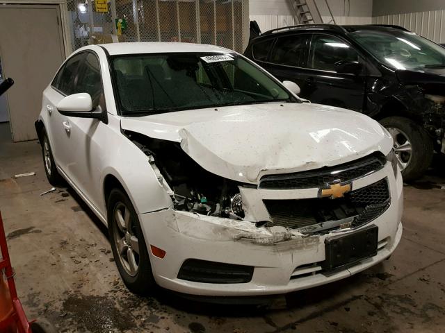 1G1PC5SB5D7131190 - 2013 CHEVROLET CRUZE LT WHITE photo 1