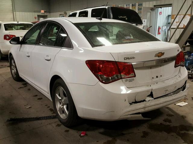 1G1PC5SB5D7131190 - 2013 CHEVROLET CRUZE LT WHITE photo 3