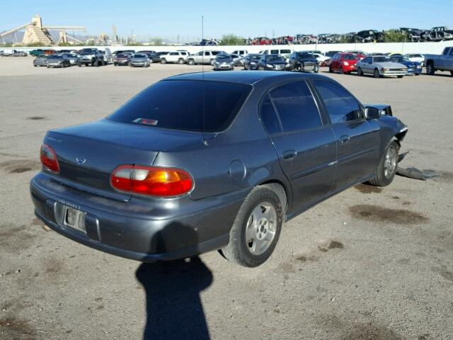 1G1NE52J23M608473 - 2003 CHEVROLET MALIBU LS CHARCOAL photo 4