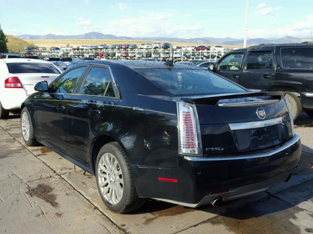1G6DL5ED3B0135707 - 2011 CADILLAC CTS PERFOR Siyah fotoğraf 3