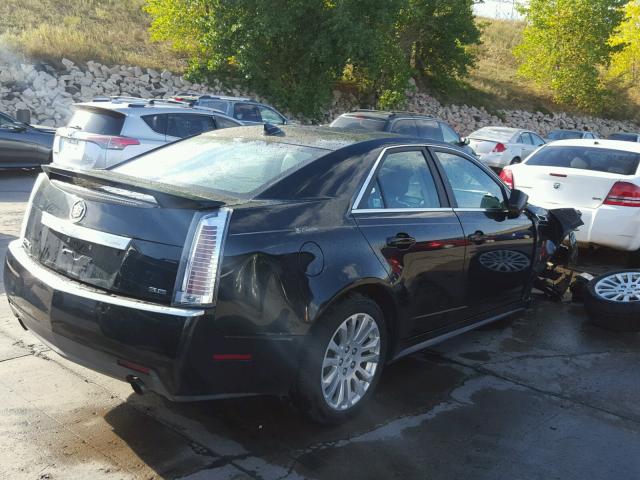 1G6DL5ED3B0135707 - 2011 CADILLAC CTS PERFOR BLACK photo 4