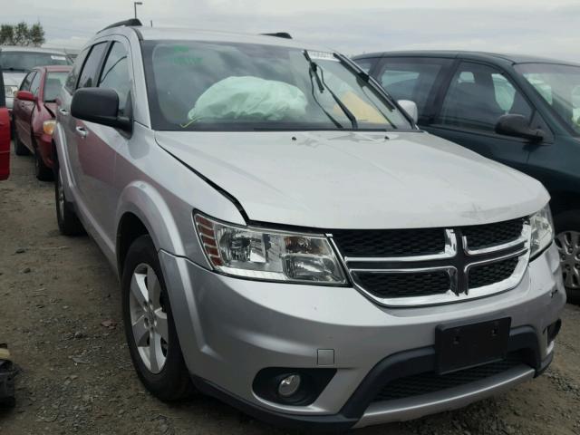 3C4PDDBG6CT260771 - 2012 DODGE JOURNEY SX SILVER photo 1