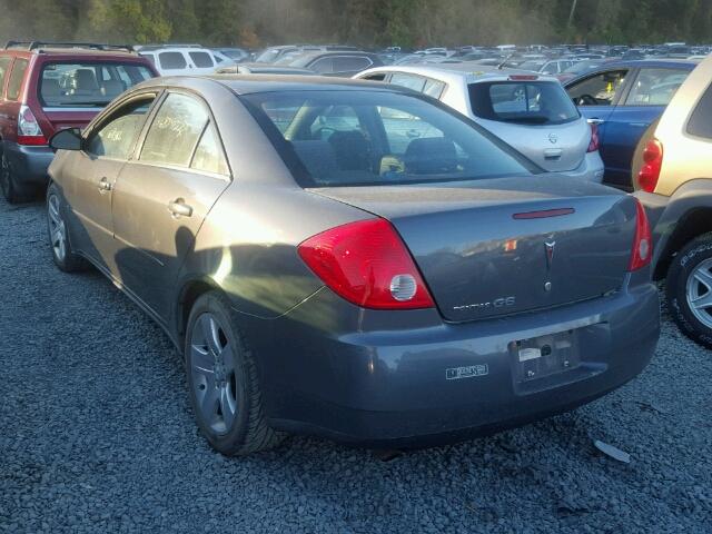 1G2ZG57B984223945 - 2008 PONTIAC G6 BASE GRAY photo 3