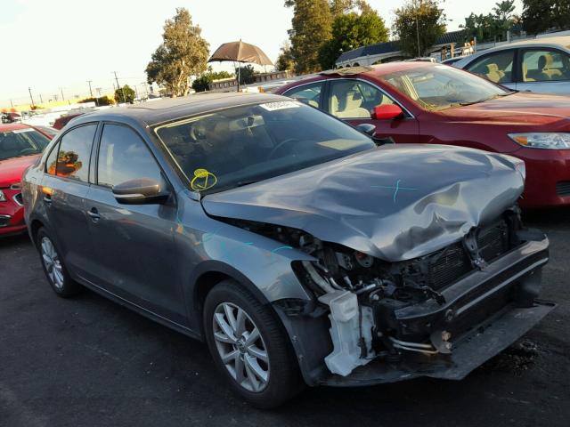 3VWDZ7AJ9BM323550 - 2011 VOLKSWAGEN JETTA SE 灰色 照片 1