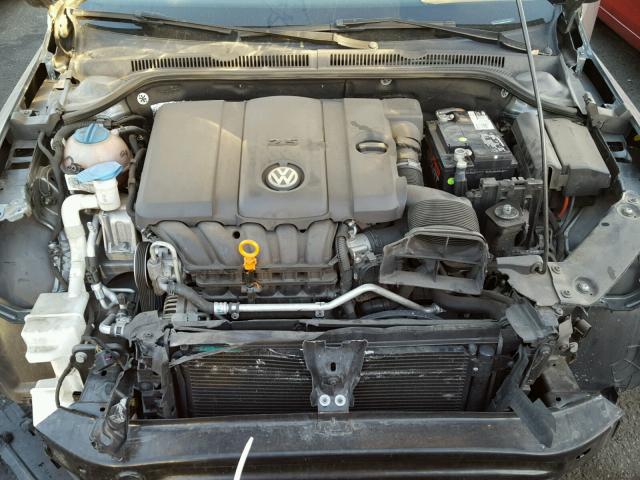 3VWDZ7AJ9BM323550 - 2011 VOLKSWAGEN JETTA SE 灰色 照片 7