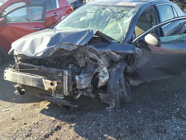 1G1ZG57B094230904 - 2009 CHEVROLET MALIBU LS ნაცრისფერი ფოტო 9