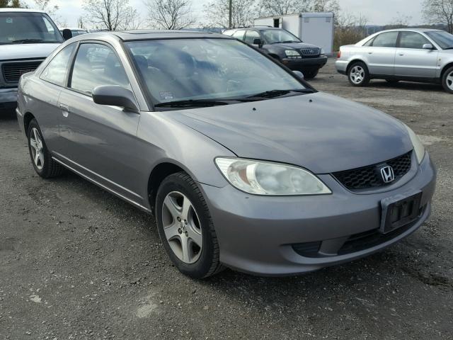 1HGEM22964L003069 - 2004 HONDA CIVIC EX GRAY photo 1