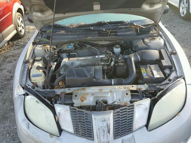 3G2JB14F65S113703 - 2005 PONTIAC SUNFIRE SILVER photo 7