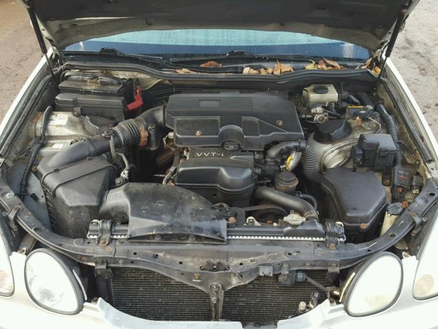 JT8BD69S310140340 - 2001 LEXUS GS 300 SILVER photo 7