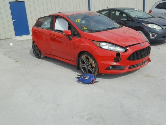 3FADP4GX4EM147892 - 2014 FORD FIESTA ST RED photo 1