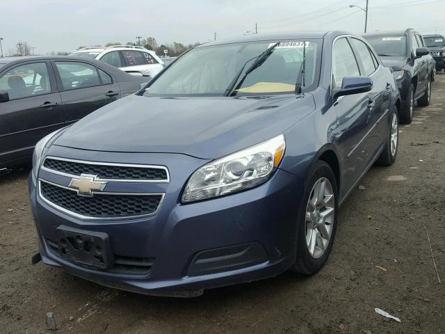 1G11C5SA7DF215675 - 2013 CHEVROLET MALIBU 1LT BLUE photo 2