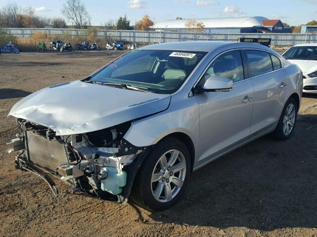 1G4GC5E34CF251719 - 2012 BUICK LACROSSE SILVER photo 2