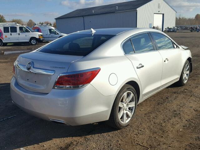 1G4GC5E34CF251719 - 2012 BUICK LACROSSE SILVER photo 4