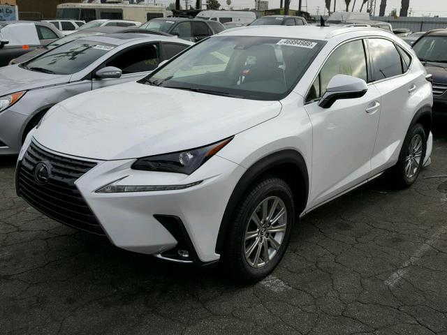 JTJYARBZ5K2119828 - 2019 LEXUS NX 300 WHITE photo 2