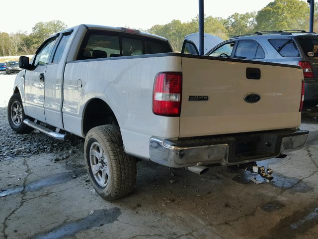 1FTPX12534NA14847 - 2004 FORD F150 WHITE photo 3