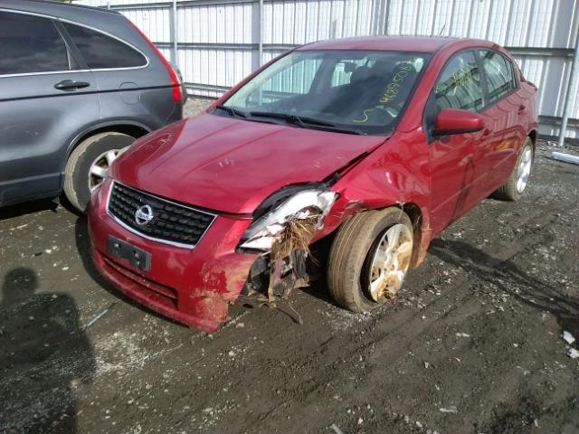 3N1AB61E69L615666 - 2009 NISSAN SENTRA 2.0 RED photo 2