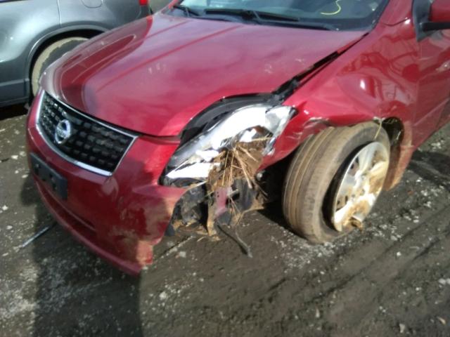 3N1AB61E69L615666 - 2009 NISSAN SENTRA 2.0 RED photo 9