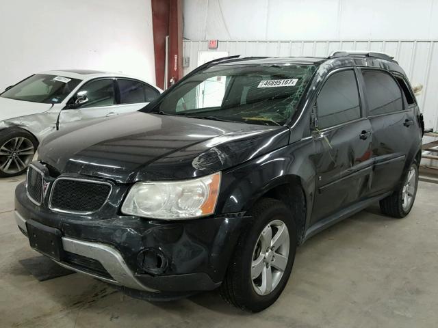 2CKDL33F786290307 - 2008 PONTIAC TORRENT BLACK photo 2