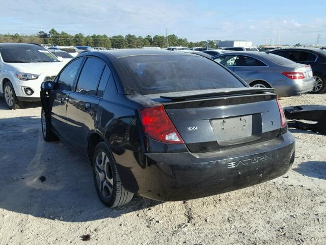 1G8AL52F95Z142810 - 2005 SATURN ION LEVEL 黑色 照片 3