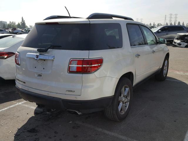 5GZEV33777J133424 - 2007 SATURN OUTLOOK SP თეთრი ფოტო 4