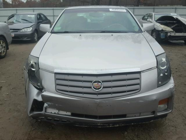 1G6DP567X50132613 - 2005 CADILLAC CTS HI FEA SILVER photo 9