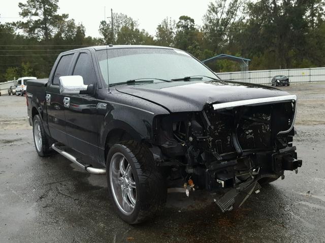 1FTRW12W77KD53167 - 2007 FORD F150 SUPER BLACK photo 1