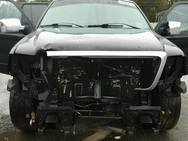 1FTRW12W77KD53167 - 2007 FORD F150 SUPER BLACK photo 7