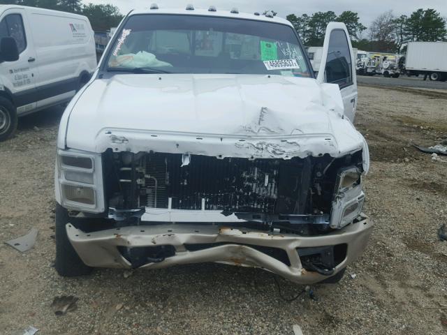 1FTWW33R78EC36065 - 2008 FORD F350 SUPER WHITE photo 7