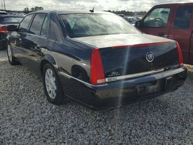 1G6KD57Y28U117057 - 2008 CADILLAC DTS BLACK photo 3